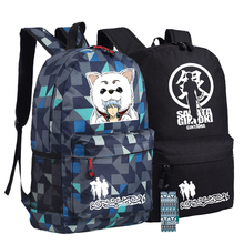 Gintama Laptop Backpack for Teenage Girl Casual Sakata Gintoki Cosplay Oxford Schoolbag Backpacks Rucksack Bagpack Mochila 2024 - buy cheap