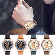 Мужские и женские наручные часы с кожаным ремешком в стиле ретро, аналоговые кварцевые часы из сплава, роскошные брендовые модные повседневные часы серебристого и черного цвета, A40 2024 - купить недорого