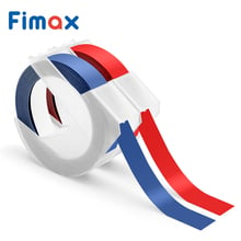 Fimax-impressora de etiquetas, 2 pacotes de fita 520102, 9mm, compatível com dymo, 3d, limpeza de plástico 2024 - compre barato