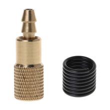 1PC 6mm  Brass CarTyre Wheel Tire Air Chuck Inflator Pump Valve Clip Clamp Connector Adapter 2024 - buy cheap