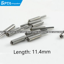 5PCS Dental Length: 11.4mm  Push button handpiece Shaft Spindle 2024 - buy cheap