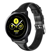 Pulseira de couro de 22mm, pulseira para samsung gear s3, galaxy watch 46mm, huami amazfit 1 2, huawei gt 2, pulseira clássica 2024 - compre barato