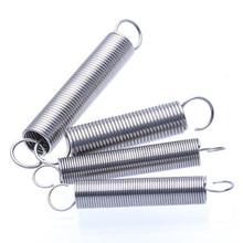 1pcs 1.5mm Wire diameter Stainless steel Open hooks Tension spring hook springs Outer diameter 10mm 110mm-200mm Length 2024 - buy cheap