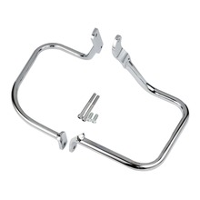 Protector de Alforja trasero cromado para motocicleta Harley Softail Classic FLST FLSTC 00-17 2024 - compra barato