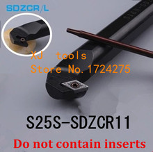 Barra perforadora interna de S25S-SDZCR11/S25S-SDZCL11, barra perforadora SDZCR/L, soporte de herramienta de corte CNC para DCMT11T304 2024 - compra barato