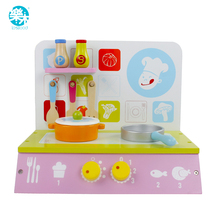 Baby wooden kitchen toy set kid girls children cooking play kitchen set educational  wooden toys kids gifts 2024 - buy cheap