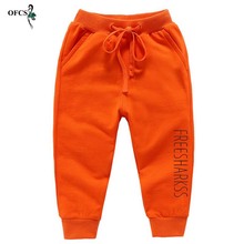 Pantalones deportivos de algodón para niños y adolescentes, ropa de moda de estilo informal, de 3 a 9 años, novedad 2024 - compra barato