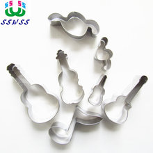 Guitar,Violin,Music Symbols Shape Cake Molds,Music Party Cake Cookie Biscuit Decorating Fondant Cutters Tools,Direct Selling 2024 - buy cheap