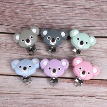 TYRY.HU 10pc Pacifier Clip DIY Baby Pacifier Dummy Chain Holder Soother Nursing Jewelry Toy Clips BPA Free 2024 - buy cheap