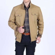 Autumn Winter Fashion Bomber Jacket OUTWEAR Coat Men Business Casual Jacket Stand Collar Baseball Jacket Denim Male Clothes 2024 - buy cheap
