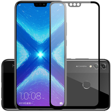 Película de proteção com cobertura total para huawei honor 8x, película em vidro temperado à prova de arranhões para huawei honor 8x 2024 - compre barato