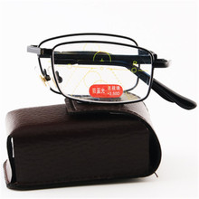 Gafas De Lectura Clara Vida Folding Reading Glasses Portable Foldable Glasse With Case For Men Women +1.5 +2 +2.5 +3 +3.5 +4 2024 - buy cheap