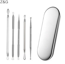 5pcs/set Pimple Remover Tool Professional Face Blackhead Remover Skin Care Acne Remover Beauty Products Removedor De Cravo 2024 - buy cheap