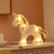 3D Desk LED Lamp for Home Living Room Party Tabletop Decoration Flamingo Unicorn Alpaca Night Lights Lighting Table Decor 2024 - buy cheap