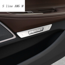 Adesivo estiloso de botão de memória para porta de assento, decoração para bmw série 7 g11 g12 f01 f02, acessórios automotivos 2024 - compre barato