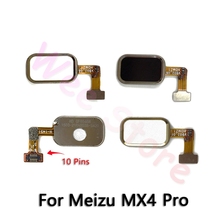Cable flexible del Sensor de huella digital del botón del hogar para Meizu MX4 MX 4 Pro piezas originales de reparación del teléfono 2024 - compra barato