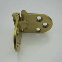 High Quality 4Pieces Pure Brass Folding Table Accessories Round Dining Table Flip Hinges KF429 2024 - buy cheap