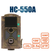 Câmera de vigilância para trilhas, 16mp, 1080p, animais selvagens, armadilha fotográfica, floresta, hc550a, foto, rastreamento de armadilha fotográfica 2024 - compre barato