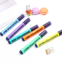 Bolígrafo De Colores triangular para estudiantes, pluma fluorescente Kawaii, papelería de pintura, suministros de aprendizaje, 1 ud. 2024 - compra barato