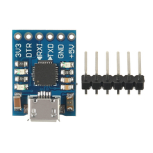 Aokin CP2102 микро USB к UART TTL модуль 6Pin 6Pin серийный преобразователь UART STC Замена FT232 новый для Arduino 2024 - купить недорого