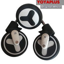 Детская коляска Yoyaplus Yoya Plus, сменные колеса, передние колеса, резиновое колесо, аксессуары для коляски 2024 - купить недорого