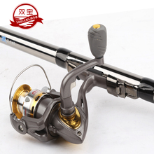 6.3M carbon superhard telescopic fishing rod Include 10000 series fishing reel Free shipping pesca daiwa fly fishing rod 2024 - купить недорого