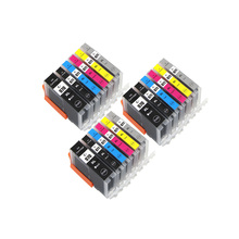 Cartucho de tinta compatível com impressora canon pixma mg7790, 6 cores 2024 - compre barato