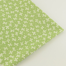 Booksew Cotton Twill Fabric Sewing Cloth Quilting Patchwork Green Tissue White Butterfly Flower Designs Telas Scrapbooking CM 2024 - buy cheap