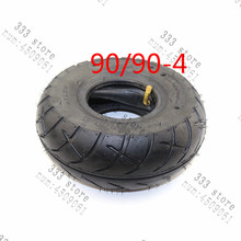 Tires 90/90-4 out tire and inner tire(10inch) On-road Tyres for many scooter Gas/Electric Scooter motorcycle part 2024 - buy cheap