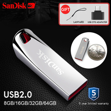 USB флеш-накопитель Sandisk CZ71, 32 ГБ, 16 ГБ, 8 ГБ, 64 ГБ 2024 - купить недорого