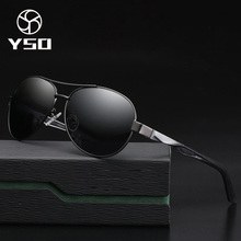 YSO Driving Glasses Men Polarized Vintage UV400 Alloy Frame TAC Lens Sun Glasses Sunglasses Men Pilot Accessories For Men 3011 2024 - buy cheap