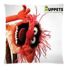 Capa de almofada personalizada do sofá, muppets, decoração de algodão, tamanhos 45x45cm 2024 - compre barato