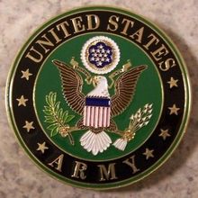 Недорогой военный значок с индивидуальным принтом, металлическая фотография США, дешевые монеты на заказ 2024 - купить недорого