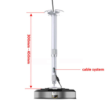 PMA-M1-3045 universal aluminum height adjustable mini projector desk stand 360 rotate tilt mini projector ceiling bracket mount 2024 - buy cheap