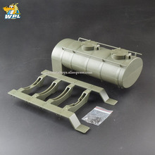 Wpl-tanque de veículo com controle remoto, remodelo de carro com acessório de simulação de transporte de óleo, tanque de caminhão-tanque, modelo para b24 b16 b36 2024 - compre barato