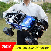 2.4G RC Car High Speed Electric 4CH Hummer Rock Crawlers Racing Car Off-Road Vehicles Buggy Toy With Light Kids Boys Gift 2024 - buy cheap