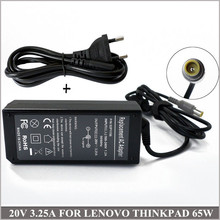 20V 3.25A 65W Universal Laptop Charger AC Adapter For Notebook Lenovo ThinkPad T400 T410 T420 T500 T510 T520 T400s 2024 - buy cheap