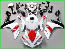 Kit de carenagem de motocicleta para yzfr1 07 08, branco, vermelho, preto, yzf r1 2007, 2008, yzf1000, conjunto de carenagem com molde por injeção + presentes, yg09 2024 - compre barato