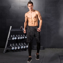 2019 new arrival Men's outdoor casual sports shorts stretch breathable and quick-drying shorts fitness shorts running 2024 - buy cheap