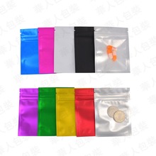 7.5x10 cm (3''x4'') Matte Colorful and Transparent Zip lock Bags Food Pouches,Matte Color and Clear Zip lock Bags 2024 - buy cheap