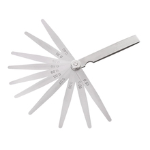 0.05-0.5mm 10 Blade Feeler Gauge Gage Thickness Measurment Tool Metric Gap Filler 2024 - buy cheap