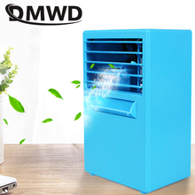 DMWD-miniventilador de aire acondicionado, humidificador, enfriador portátil de escritorio para oficina, sin aspas, enfriado con agua, UE 2024 - compra barato