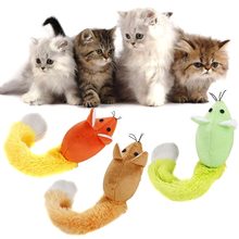Long Tail Mouse Cat Teaster Toys Pet Cat Trainning Playing Interactive Toy with Catnip FP8 2024 - buy cheap