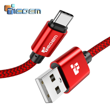 TIEGEM USB Type C Cable for Samsung S9 S8 Fast Charging Data TYPE-C Cable for Huawei Mate 20 Pro Mobile Phone Charger Cord USB-C 2024 - buy cheap