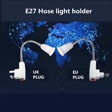 3 years warranty E27 light Holder Extendsion tube Adapter Socket 100V-220V 6A LED Bulb lamp Converters with switch UK/EU Plug 2024 - buy cheap