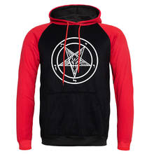 Pentagram Printed Hoodies Gothic Satan Sweatshirts Men 2019 New Autumn Winter Brand Hooded Hoodie Hip Hop Men's Sweatshirt Hoody 2024 - buy cheap