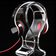 Acrylic Headphone Headset Earphone Stand Holder Hanger Headphone Stand Holder Display for Earbuds Bracket 2024 - buy cheap