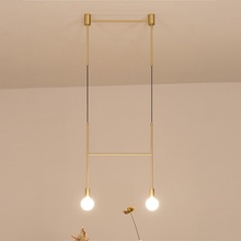 Kitchen Pendant Lamp Bar Modern Pendant Lights Hotel Bedroom Lighting Office Lighting Fixtures Home Indoor Lights Bulb For Free 2024 - buy cheap