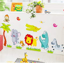 Виниловые наклейки на стену для детских комнат, детские настенные художественные наклейки для украшения дома 2024 - купить недорого