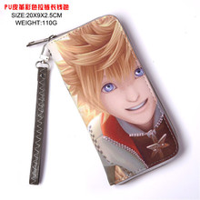 United Kingdom of Hearts Sora Anime Zipper Long Wallet Purse Zipper Bag Clutch Hand Bag With Key chain 2024 - buy cheap